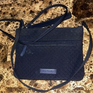 Vera Bradley Blue Crossbody Bag with Adjustable Strap